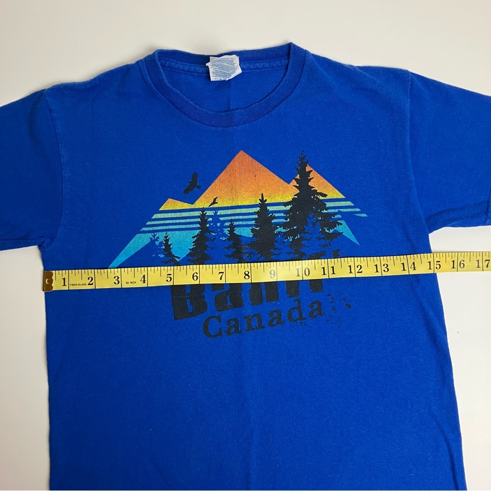 FREE w/ purchase: BANFF Canada Blue Medium Kids 6-8 Short Sleeve Graphic Tee - Picture 7 of 8